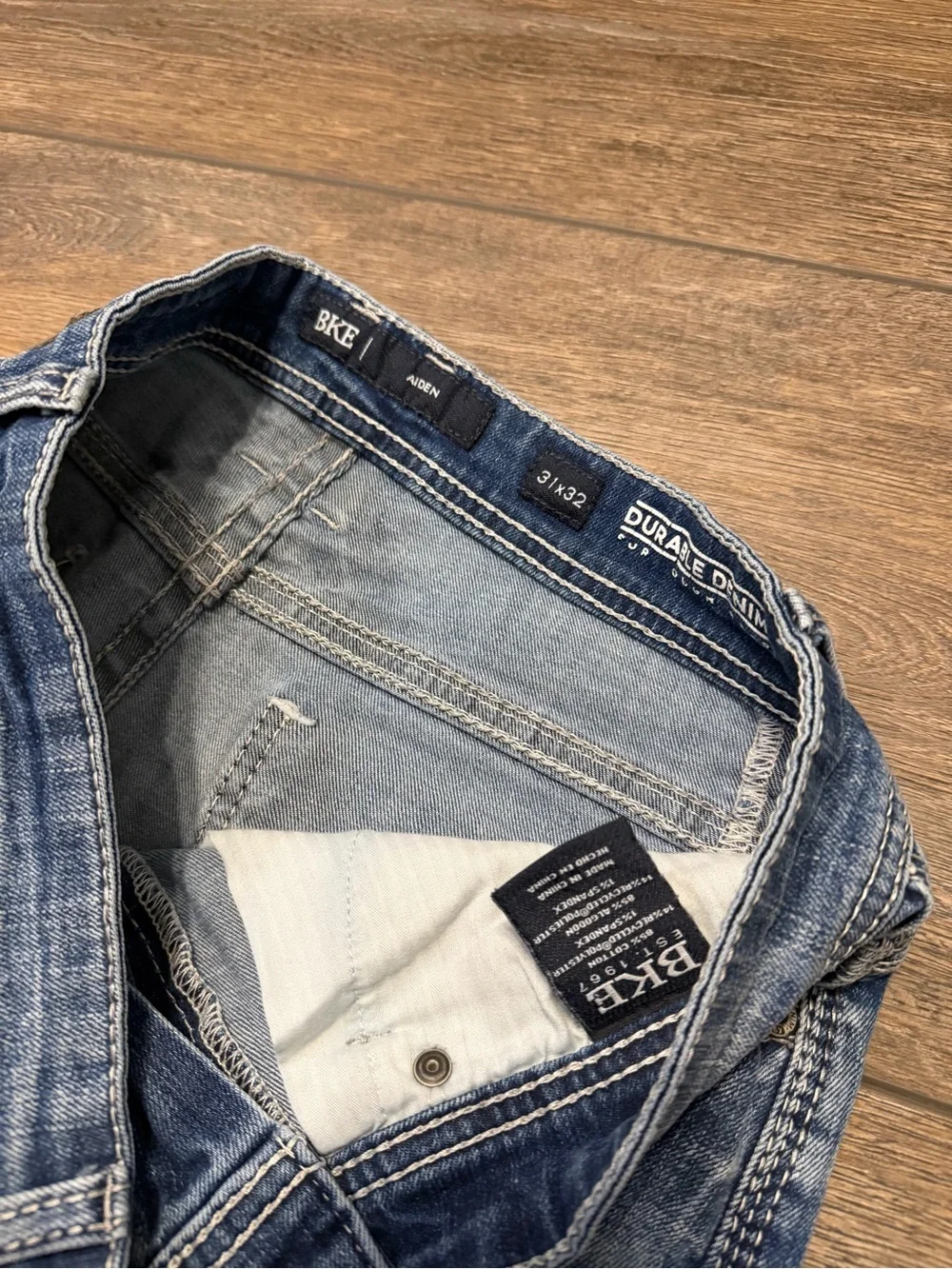 BKE Light Blue Bootcut Men's Jeans